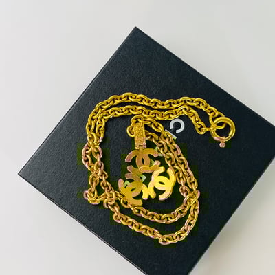 Chanel 葡萄藤3C項鍊2