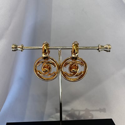 Chanel書包扣耳夾1