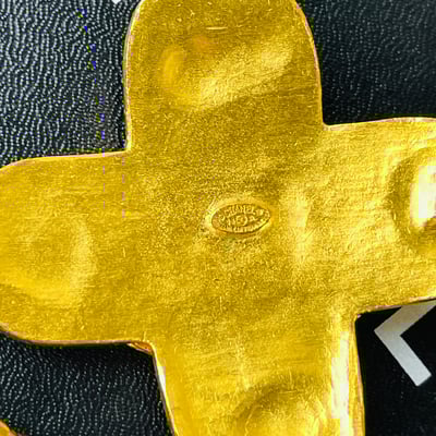 Chanel 葡萄藤琉璃大十字長鍊3