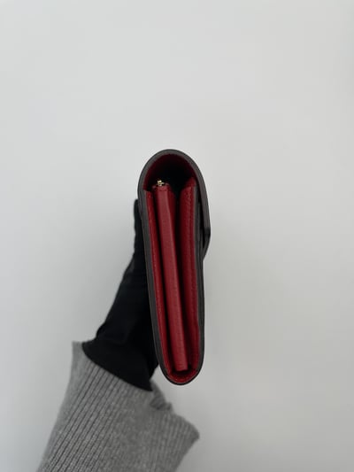 LV老花拼色長夾5