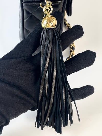 Chanel 鑽石相機包15