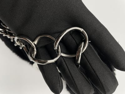 Ba1354chanel兔毛腋下包10