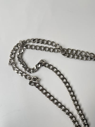 Chanel 冰格帶鑽鏈條包9