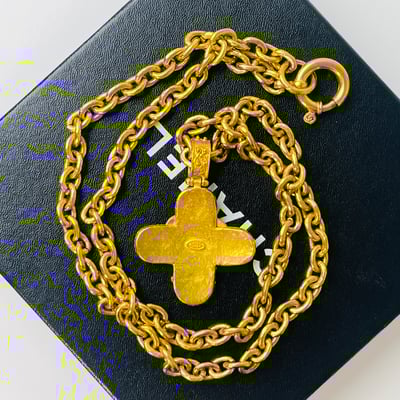 Chanel 葡萄藤3C十字長鍊2