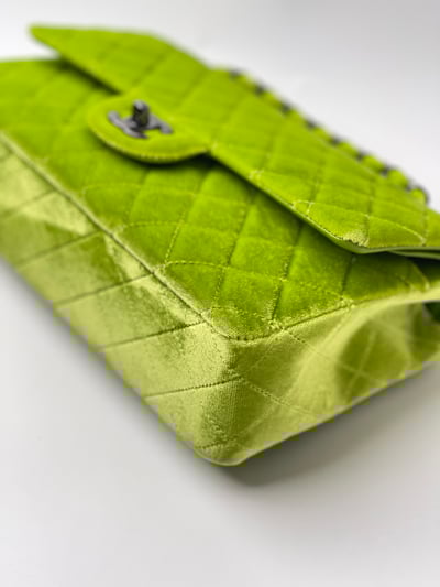 Chanel 綠絲絨cf256