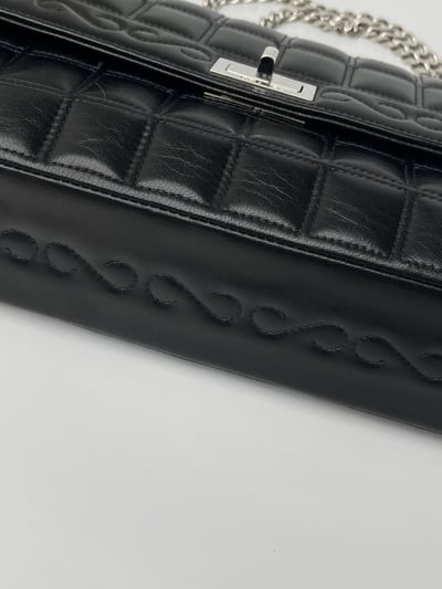 Chanel 冰格帶鑽鏈條包11