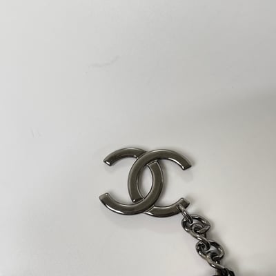 Chanel 流蘇冰格手提袋5