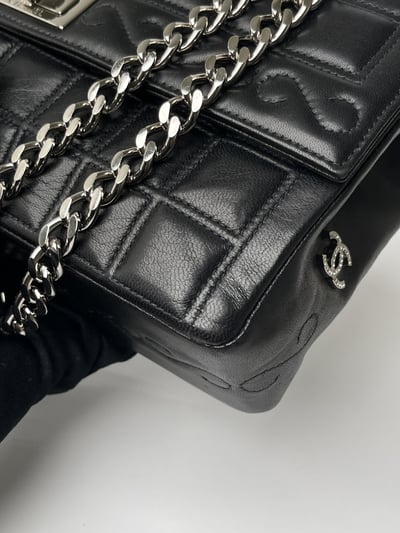 Chanel 冰格帶鑽鏈條包6