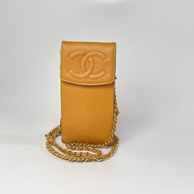 Chanel 荔皮手機袋1