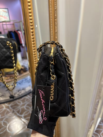 Chanel荔皮軍牌相機包4