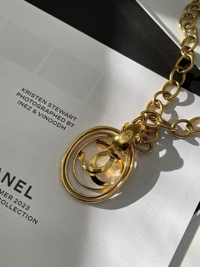 Chanel3框圈圈項鍊4