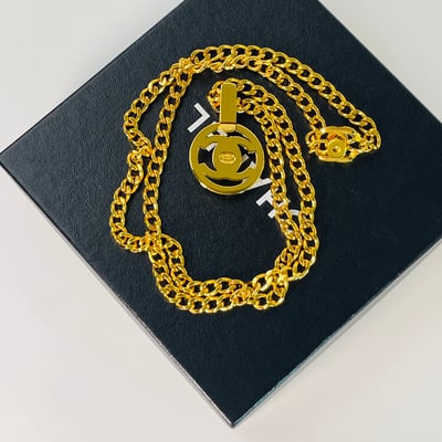 Chanel 圓書包釦長鏈2