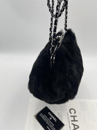 Chanel兔毛包10
