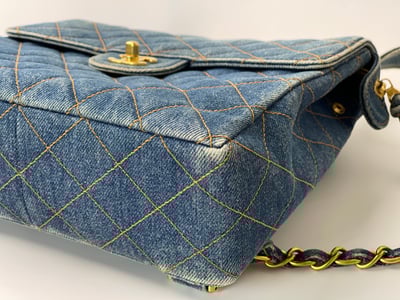 Chanel牛仔後背包6