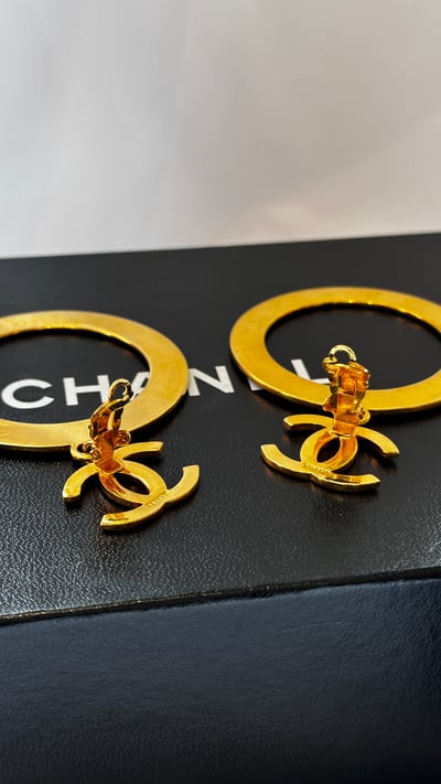Chanel 圈圈耳夾3