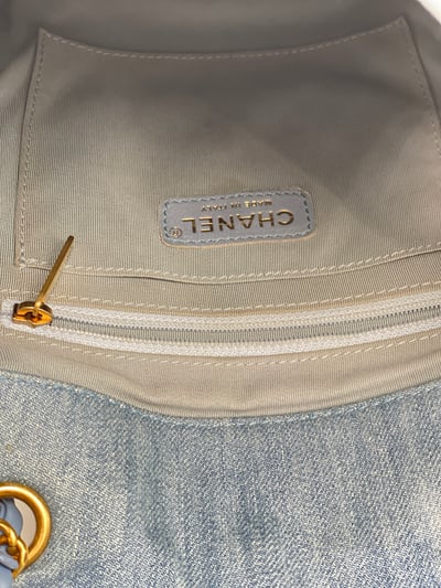 BA0978Chanel單寧後背包9