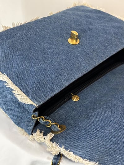 Ba0955 大LOGO牛仔包12