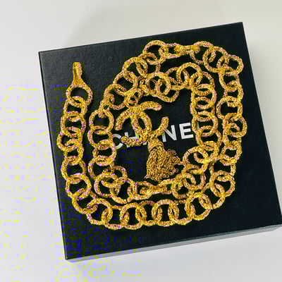 Chanel 熔岩流蘇腰鍊2