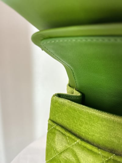 Ba1022 Chanel絲絨綠CF2513