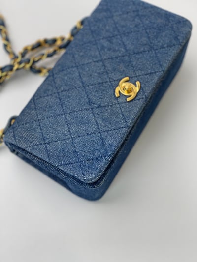 Chanel 牛仔mini coco8