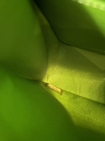 Ba1022 Chanel絲絨綠CF2515