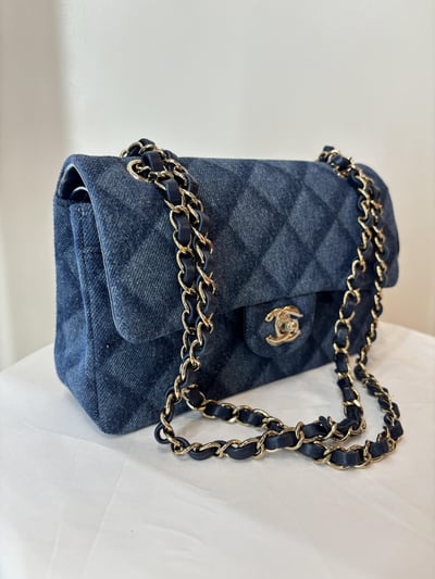 Ba1345 Chanel格紋丹寧CF233
