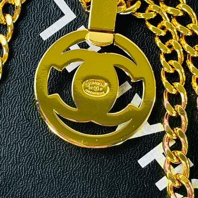 Chanel 圓書包釦長鏈3