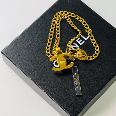 Chanel 雙書包釦短鏈2