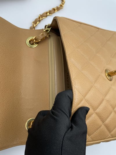 Ba1356chanel焦糖荔皮大方胖19