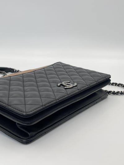 Chanel焦糖拼色書本掀蓋包6