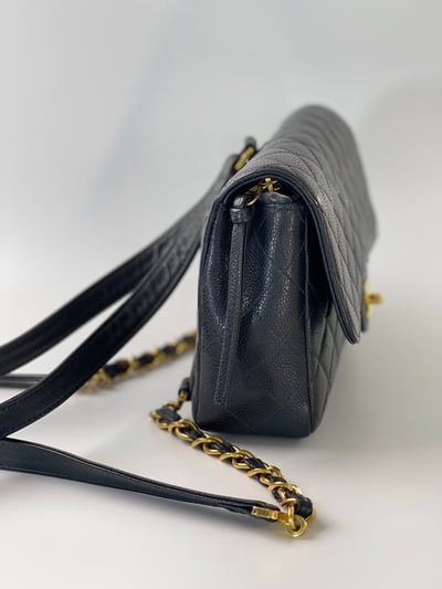 Chanel 荔皮CF後背包4