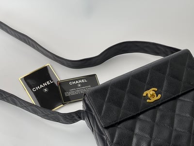 Chanel 荔枝皮掀蓋包13