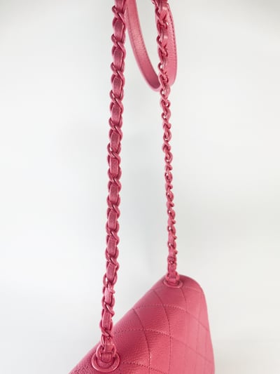 Chanel芭比粉小方胖10