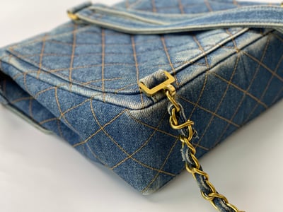 Chanel牛仔後背包7