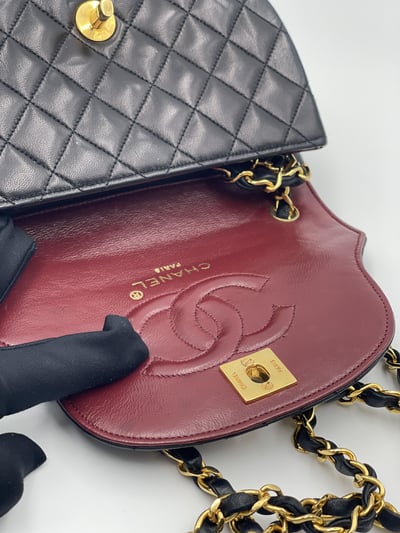 chanel書包轉釦半月包7