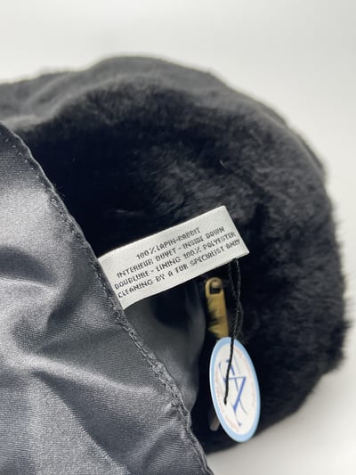 Chanel 兔毛暖手包（黑）5