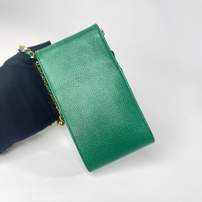 Chanel 荔皮手機包（綠）3