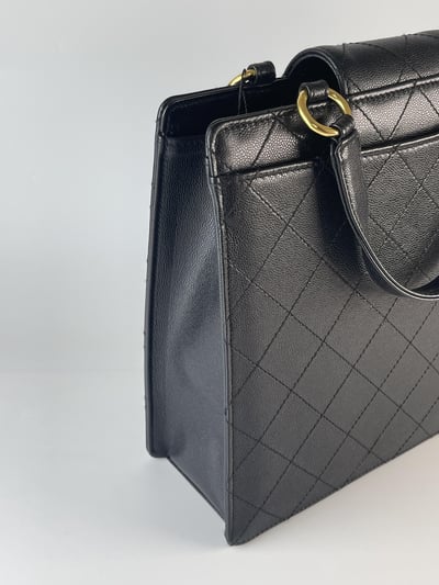 Chanel書包釦方形手提包4