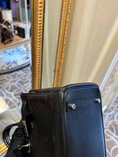 Hermes 黑銀birkin3011