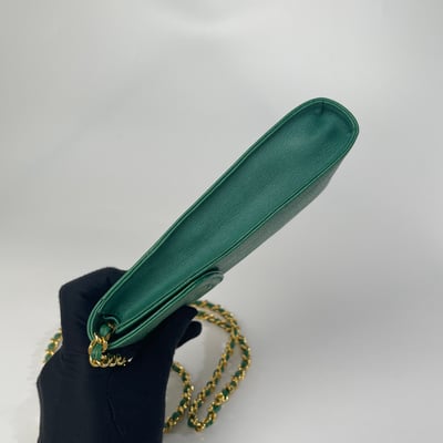 Chanel 荔皮手機包（綠）2