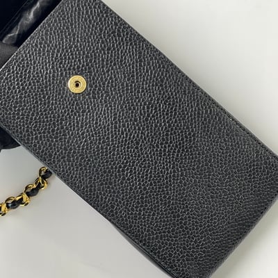 Chanel 荔皮手機包（黑）13