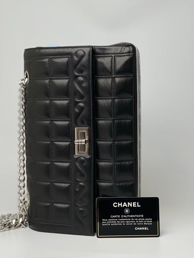 Chanel 冰格帶鑽鏈條包14