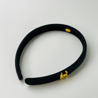 Chanel 絲絨髮箍1