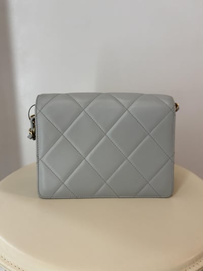 Chanel方鑽釦風琴包4