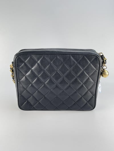 Chanel金球鑽石釦相機包2