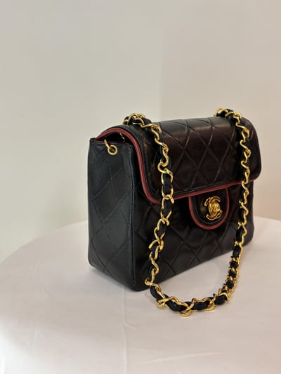 Ba1338 Chanel滾邊方胖3