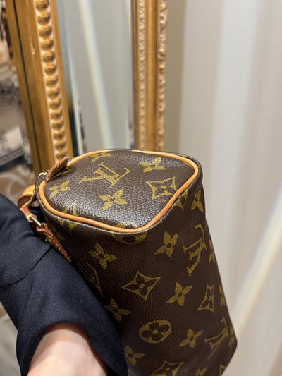 LV老花 mini speedy10