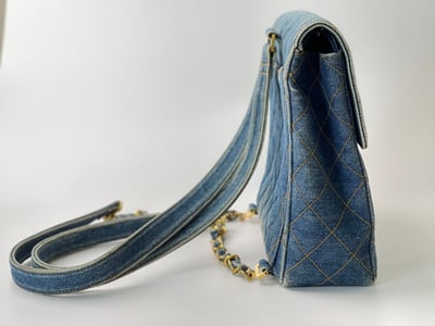 Chanel牛仔後背包4