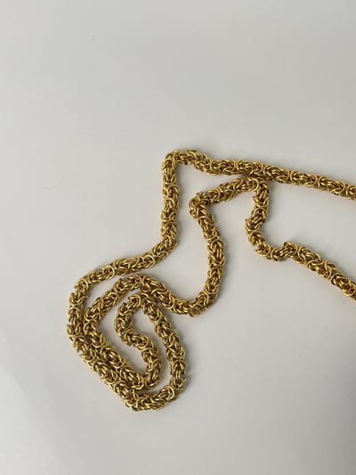 Chanel 魚鱗紋粗鍊信封包11