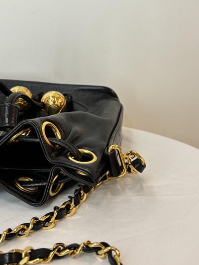 Ba1129 Chanel 迷你金球水桶包10